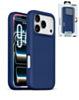 xBase by PowerPeak Liquid Silicone Gel/Rubber MagSafe for iPhone 17 Pro (BLUE) (Only Ground Shipping)