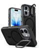 xBase by PowerPeak - DuoHybrid with Kickstand MagSafe for iPhone 17 - (Black) (Only Ground Shipping)