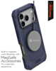 xBase by PowerPeak Boulder Heavy Duty MagSafe Protective Case (Blue) for iPhone 17 Pro / 18 Pro (Only Ground Shipping)