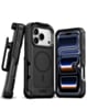 xBase by PowerPeak MagSafe Heavy Duty Case with Belt Clip (Black) for iPhone 17 Pro Max / 18 Pro Max (Only Ground Shipping)