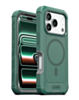 xBase by PowerPeak Boulder Heavy Duty MagSafe Protective Case (Green) for iPhone 17 Pro / 18 Pro (Only Ground Shipping)