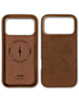 xBase by PowerPeak - Suede MagSafe Case for iPhone 17 Pro / 18 Pro - (Brown) (Only Ground Shipping)