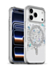 xBase by PowerPeak Sparkleline Series MagSafe Case (Silver Stripe) for iPhone 17 Pro / 18 Pro (Only Ground Shipping)