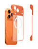 xBase by PowerPeak Minimalist Series MagSafe Compatible Bumper Case (Orange) for iPhone 17 Pro Max / 18 Pro Max (Only Ground Shipping)