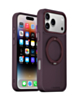 xBase by PowerPeak DuoHybrid with Kickstand MagSafe Protective Case (Black & Cherry) for iPhone 17 Pro Max / 18 Pro Max (Only Ground Shipping)