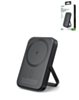 Esoulk Foldable Magnetic Wireless Power Bank with Foldable Stand (5000 mAh / 15W) (BLACK) (Only Ground Shipping)