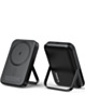 Esoulk Foldable Magnetic Wireless Power Bank with Foldable Stand (5000 mAh / 15W) (BLACK) (Only Ground Shipping)