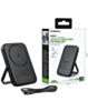 Esoulk Foldable Magnetic Wireless Power Bank with Foldable Stand (5000 mAh / 15W) (BLACK) (Only Ground Shipping)