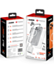 xBase by PowerPeak ProTech 5-in-1 Protection & Power Kit (Clear) for iPhone 17 Pro Max / 18 Pro Max - Case + Tempered Glass + 30W USB-C Power Adapter + USB C-C Cable + Lens Protector (Only Ground Shipping)