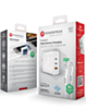 PowerPeak - Gan Wall Charger with USB C-C Cable (WHITE) (6ft) (65W) (Only Ground Shipping)