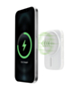 PowerPeak Wireless Charger Power Bank - (WHITE) (5000 mAh) (Only Ground Shipping)