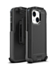 xBase Boulder Heavy-Duty MagSafe Protective Case for iPhone 13 / 14 with Belt Clip (BLACK) (Only Ground Shipping)