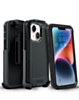 xBase Boulder Heavy-Duty MagSafe Protective Case for iPhone 13 / 14 with Belt Clip (BLACK) (Only Ground Shipping)