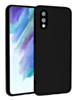 Full Cover New Design Silicone Case - BLACK for Galaxy A02 (Only Ground Shipping)