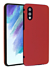 Full Cover New Design Silicone Case - RED for Galaxy A02 (Only Ground Shipping)