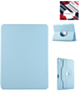 361 Degree Swivel Stand Folio Flip Smart Case - LIGHT BLUE for iPad Air 11 / 2024 / Air 4 / Air 5 / Pro 11 (1st / 2nd / 3rd / 4th) (Only Ground Shipping)