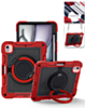 Multi-Functional Rugged Swivel Stand Case with Shoulder Strap (RED) for iPad Air 13 (2024 / 2025 / 2026) (Only Ground Shipping)