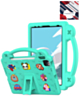 Shockproof Handle Case - GREEN for iPad Air 6 / Air 7 / Air 13 (2024/2025) / Pro 13 (2024/2025) / Pro 12.9 (3rd/4th/5th/6th) (Only Ground Shipping)
