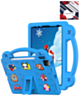 Shockproof Handle Case - BLUE for iPad Air 6 / Air 7 / Air 13 (2024/2025) / Pro 13 (2024/2025) / Pro 12.9 (3rd/4th/5th/6th) (Only Ground Shipping)