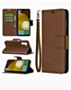 Galaxy A14 4G/5G Leather Wallet Case with Card Slot - BROWN (Only Ground Shipping)