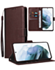 Galaxy A25 5G Leather Wallet Case with Card Slot - BROWN (Only Ground Shipping)