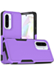 Galaxy A37 Dual Layers Shockproof Strong Case - PURPLE (Only Ground Shipping)