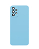 Back Glass with Camera Lens and Adhesive for Galaxy A72 (A725 / 2021) / A72 5G (A726 / 2021) (NO LOGO) (AWESOME BLUE)