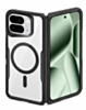 Matte q & Transparent Magnetic Case (Black) for Google Pixel 11 Pro Fold (Only Ground Shipping)