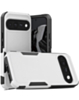 Dual Layers Shockproof Strong Case (White) for Google Pixel 9 Pro XL / 10 Pro XL / 11 Pro XL (Only Ground Shipping)
