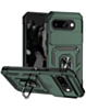 Dual Layers Hybrid Case with Metal Ring And Camera Protector - DARK GREEN Google Pixel 9A (Only Ground Shipping)