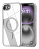 Shiny Magnetic Clear Cases - WHITE for iPhone 7 (Only Ground Shipping)