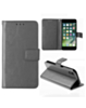 Mini Leather Wallet Case with Card Slot - GRAY for iPhone 8 / 7 (Only Ground Shipping)