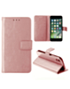 Mini Leather Wallet Case with Card Slot - ROSE GOLD for iPhone 8 / 7 (Only Ground Shipping)