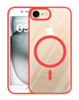 Printing Design Wireless Charging Case - RED for iPhone 7 (Only Ground Shipping)