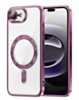 Shiny Wireless Charging Clear Case -PURPLE for iPhone 7 (Only Ground Shipping)