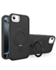 Support Heavy Duty Case with Wireless Charging Kickstand - BLACK for iPhone 7 / 8 (Only Ground Shipping)