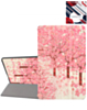Old Style Notebook Design Case - PINK TREES for iPad 10 2022 (10.9") / iPad 11 (A16) / Air 11 2024 / Air 4 / Air 5 / Air 6 / Air 7 / Pro 11 (All Models) (Only Ground Shipping)