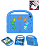 Shockproof Handle Case with Charms (BLUE) for iPad 10.2" (7th / 8th / 9th) (Only Ground Shipping)