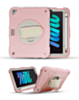 Hand Adjustable Heavy Duty Case with Shoulder Strap - ROSE PINK for iPad 10.2" (7th / 8th / 9th) / Air 3 / Pro 10.5 (Only Ground Shipping)