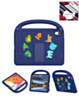 Shockproof Handle Case with Charms (NAVY BLUE) for iPad 10 2022 (10.9") / iPad 11 (A16) (Only Ground Shipping)