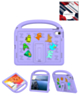 Shockproof Handle Case with Charms (PURPLE) for iPad 10 2022 (10.9") / iPad 11 (A16) (Only Ground Shipping)
