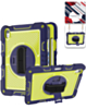 360 Rotating Hand Strap & Kickstand Case with Shoulder Strap (NAVY BLUE) for iPad 10 2022 (10.9") / iPad 11 (A16) (Only Ground Shipping)