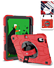 Rugged Tablet Case with Rotating Stand & Shoulder Strap (RED) for iPad 10 2022 (10.9") / iPad 11 (A16) (Only Ground Shipping)