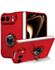 Magnetic Ring Stand Case for iPhone Duo (Red) (Only Ground Shipping)