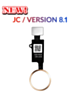 Shop the gold Home Button solution flex cable version 8.1 JC for iPhone 8 Plus, 8, SE 2020 and 2022, 7 Plus, and 7.