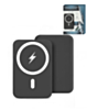 MagSafe Wireless Charging Power Bank (5000mAh) (BLACK) (Only Ground Shipping)