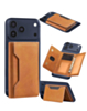 Universal Magnetic Leather Wallet (BROWN) (Only Ground Shipping)