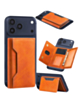 Universal Magnetic Leather Wallet (ORANGE) (Only Ground Shipping)