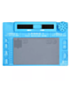 Multifunction Aluminum Alloy Sliding Mat for Trinocular Stereo Microscope (46.8 x 31.8cm) (BLUE) (Only Ground Shipping)