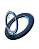 Universal Phone Bracket Foldable Ring Holder - NAVY BLUE (Only Ground Shipping)